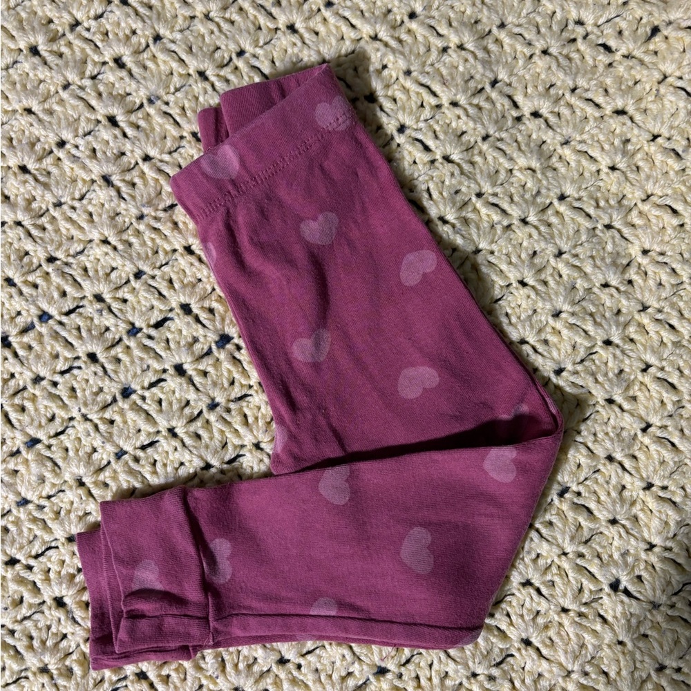 10/$20 Kids Heart Print Leggings